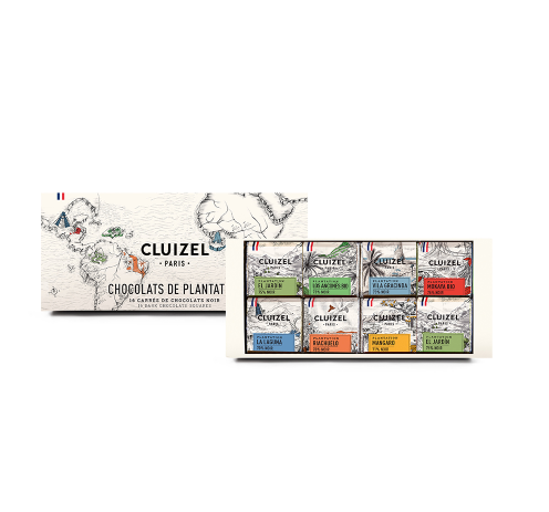 ETUI CARRÉS CHOCOLATS DE PLANTATION N°16
